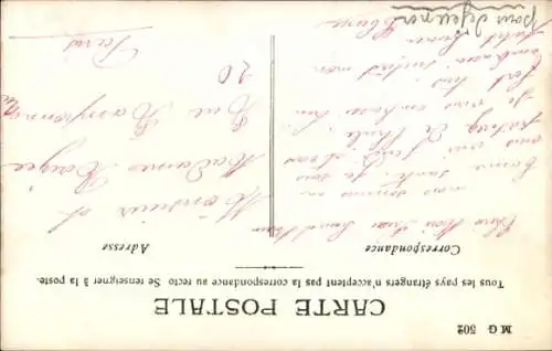 Ak Rauchendes Kind, Portrait, Zigarette