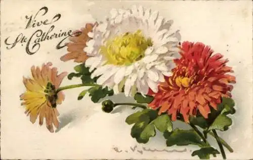 Künstler Ak Klein, Catharina, Blumenstrauß, Blumen