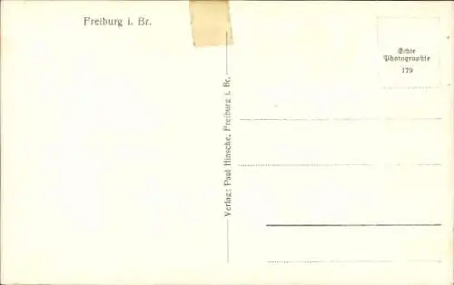 Ak Freiburg im Breisgau, Teilansichten, Kirchen