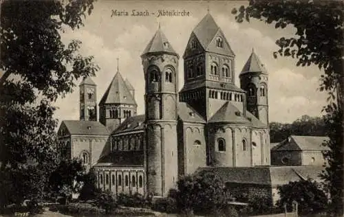 Ak Glees in der Eifel, Abtei Maria Laach, Abteikirche