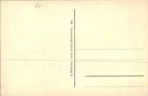 Ak Hamburg Mitte Neustadt, Jungfernstieg, Allee, Straßenbahn, Kirchturm