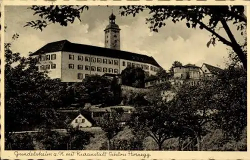 Ak Gundelsheim am Neckar Württemberg, Kuranstalt Schloss Hornegg