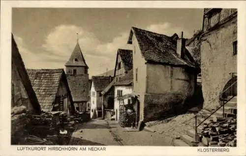 Ak Hirschhorn am Neckar Hessen, Klosterberg