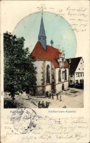 Ak Külsheim in Baden, Katharinen-Kapelle