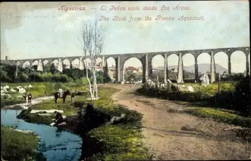 Ak Algeciras Andalusien, Aquädukt