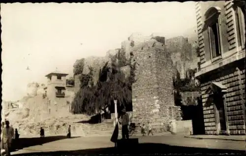 AK Málaga Andalusien Spanien, Eingang zur Alcazaba