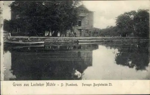 Ak Bargteheide in Holstein, Lasbeker Mühle