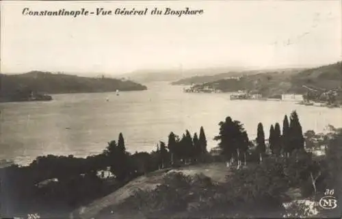 Ak Konstantinopel Istanbul Türkei, Bosphore, Gesamtansicht
