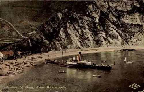 Ak in der Nähe von Weymouth, Dorset, England, Lulworth Cove