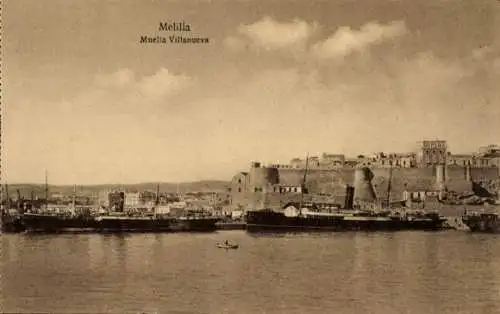 Ak Melilla Spanien, Muella Villanueva