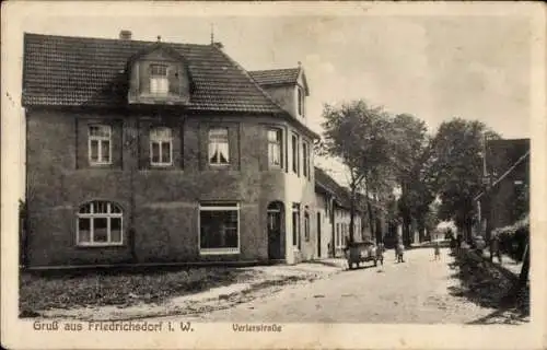 Ak Friedrichsdorf Gütersloh in Westfalen, Verlerstraße