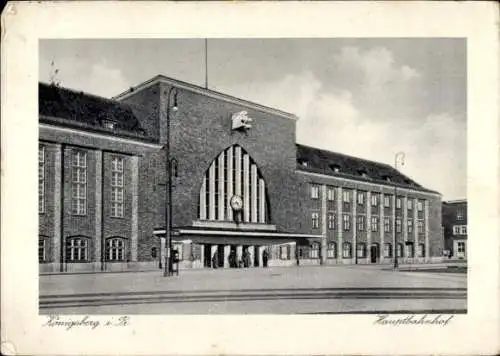 Ak Kaliningrad Königsberg Ostpreußen, Hauptbahnhof