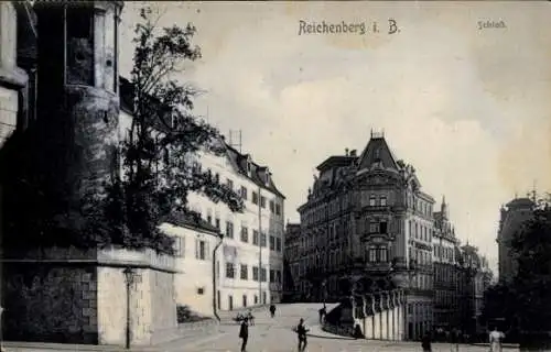 Ak Liberec Reichenberg in Böhmen, Schloss