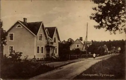 Ak Tyringe Schonen Schweden, Straßenpartie