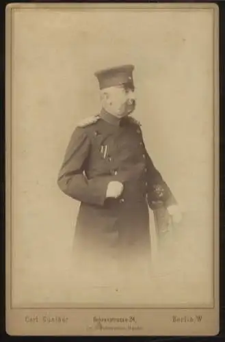 Cabinet Foto Prinz Friedrich Carl Alexander von Preußen