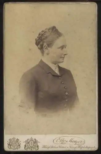 Cabinet Foto Prinzessin Mathilde von Sachsen