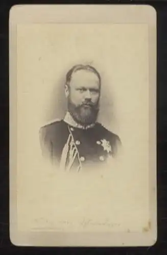 CdV Portrait König Wilhelm II. von Württemberg