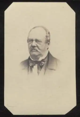 CdV Portrait Fürst Günther von Schwarzburg-Rudolstadt