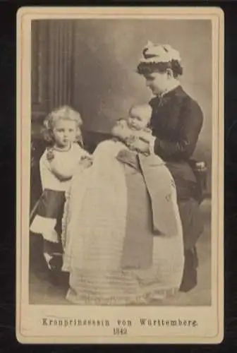 CdV Kronprinzessin von Württemberg