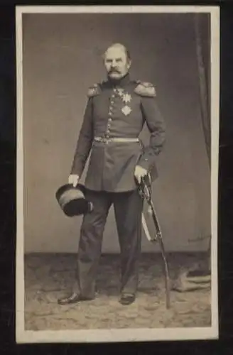 CdV Portrait König Wilhelm I. von Württemberg