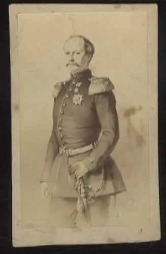 CdV Portrait König Carl von Württemberg