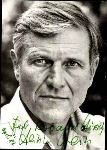 Ak Schauspieler Heinz Weiss, Portrait, Autogramm