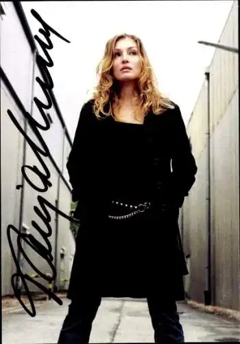 Ak Schauspielerin Tanja Wenzel, Portrait, Autogramm