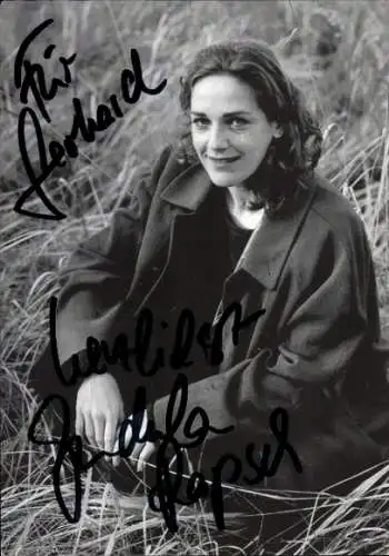 Ak Schauspielerin Gundula Rapsch, Portrait, Autogramm