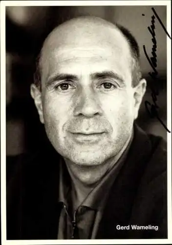 Ak Schauspieler Gerd Wameling, Portrait, Autogramm