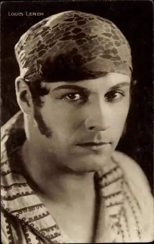 Ak Schauspieler Louis Lerch, Portrait