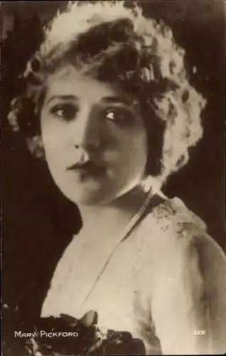 Ak Schauspielerin Mary Pickford, Portrait