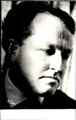 Ak Schauspieler Wolfgang Wagner, Portrait