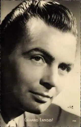 Ak Schauspieler Gerard Landry, Portrait