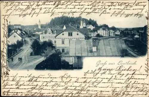 Ak Leutkirch im Allgäu Württemberg, Gesamtansicht