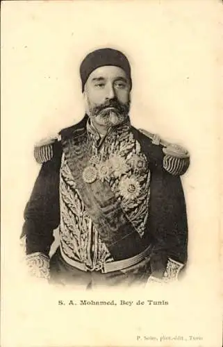 Ak Mohamed, Bey von Tunis