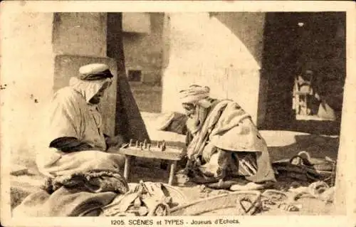 Ak Maghreb, Schachspieler, Araber