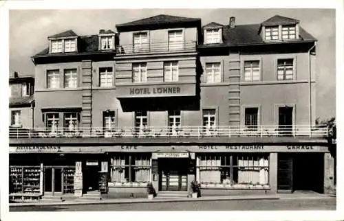 Ak Arenberg Koblenz am Rhein, Hotel Restaurant Löhner, Reiseandenken