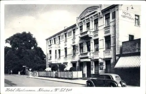 Ak Rheine in Westfalen, Hotel Hartmann