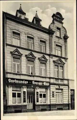Ak Vingst Köln am Rhein, Restaurant Bürgerhaus, Dortmunder Kronen-Bier