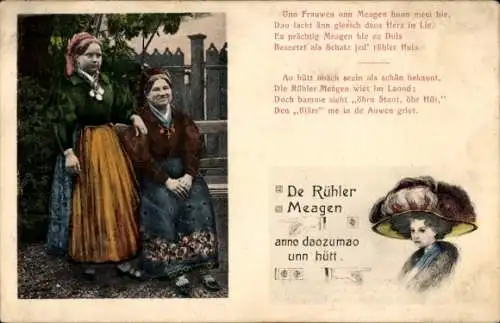 Ak Ruhla in Thüringen, Ruhlaer Heimatfest, Kirmse 1911, De Rühler Meagen