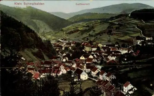 Ak Kleinschmalkalden Floh Seligenthal Thüringen, Panorama