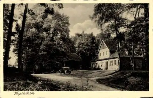 Ak Dahlen im Kreis Nordsachsen, Hospitalhütte, Inh. Oskar Hunger