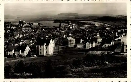 Ak Geyer im Erzgebirge Sachsen, Panoramaansicht von Stadt und Umgebung