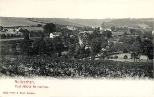 Ak Roitzschen Klipphausen in Sachsen, Panorama