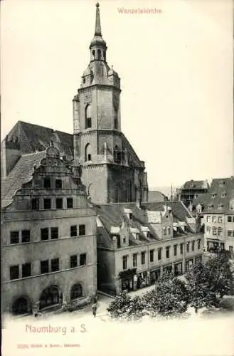 Ak Naumburg an der Saale, Wenzelskirche