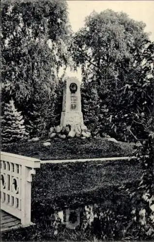 Ak Senftenberg in der Niederlausitz, Jahndenkmal