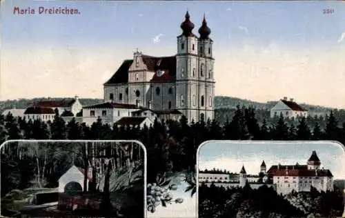 Ak Maria Dreieichen Rosenburg Mold in Niederösterreich, Kloster Maria Drei Eichen