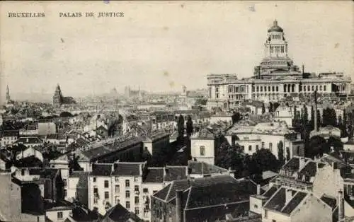 Ak Brüssel Brüssel, Palais de Justice