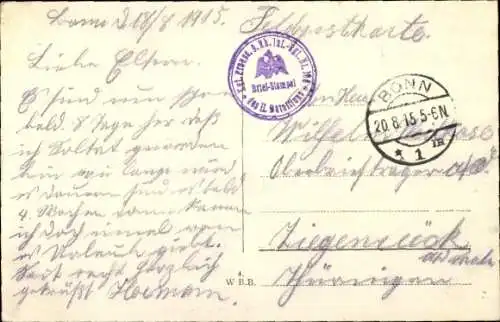 Ak Bonn am Rhein, Altes Sterntor