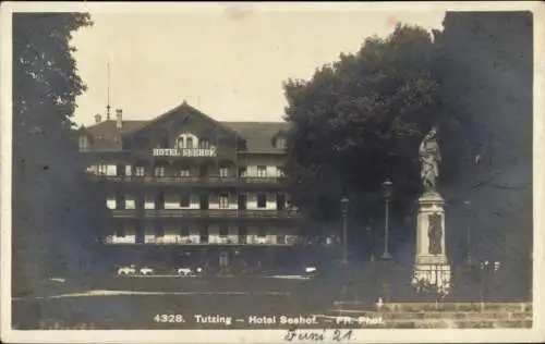 Ak Traubing Tutzing in Oberbayern, Hotel Seehof